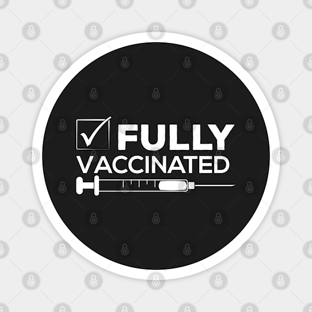 Fully vaccinated you're welcome Magnet by Gorilla Designz